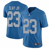 Nike Detroit Lions #23 Darius Slay Jr Blue Throwback NFL Vapor Untouchable Limited Jersey,baseball caps,new era cap wholesale,wholesale hats